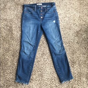 EUC 10” High-rise skinny jean